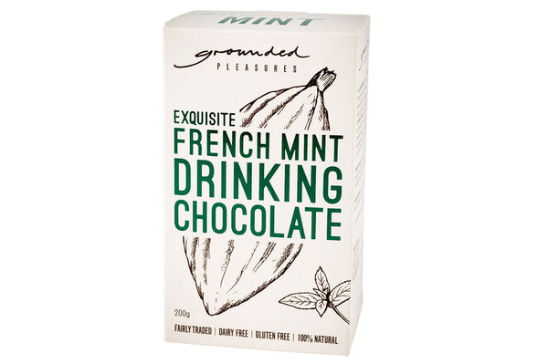 GROUNDED PLEASURES DRINKING CHOCOLATE - FRENCH MINT