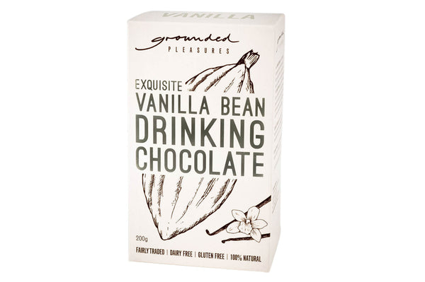 GROUNDED PLEASURES DRINKING CHOCOLATE -VANILLA BEAN